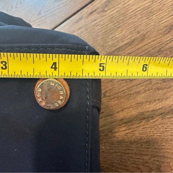 Michael Kors Kelsey Nylon Tote Bag Medium Navy Blue - Picture 11 of 11